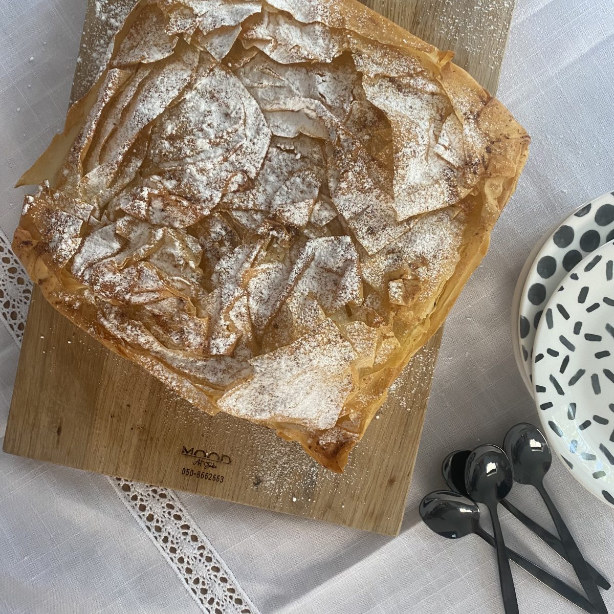 גלקטובוריקו - מאפה פילו יווני במילוי סולת מתוקה