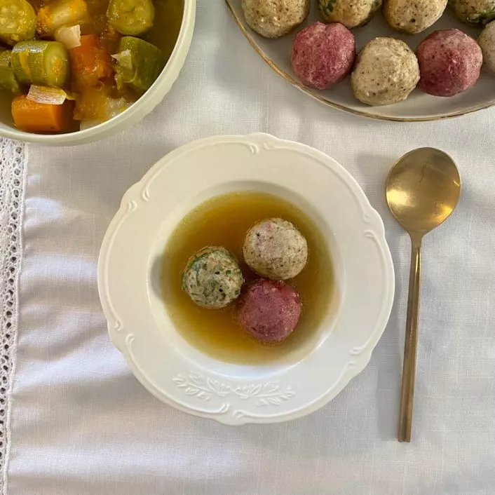 קניידלעך ב3 צבעים