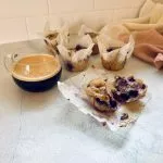 מאפינס בננה אוכמניות